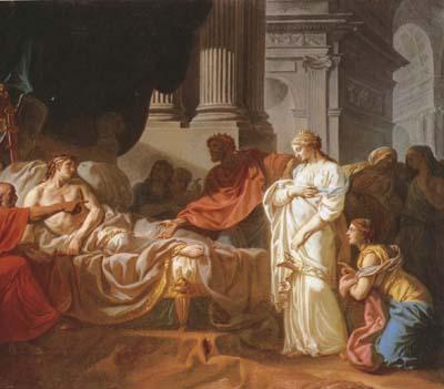 Jacques-Louis David Antiochus and stratonice (mk02) oil painting image